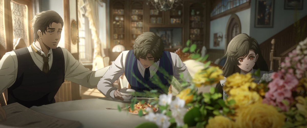 CalamityToasty's tweet photo. Love these moments in the lotm specials of Klein coming home to cook with his family or eat with them but it makes me sad thinking of how we’ll soon be watching Sherlock walk up to an empty house and make dinner alone... https://t.co/2gTddz2CjD