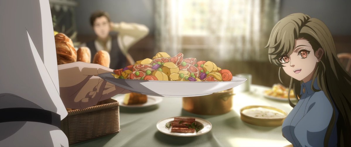 CalamityToasty's tweet photo. Love these moments in the lotm specials of Klein coming home to cook with his family or eat with them but it makes me sad thinking of how we’ll soon be watching Sherlock walk up to an empty house and make dinner alone... https://t.co/2gTddz2CjD