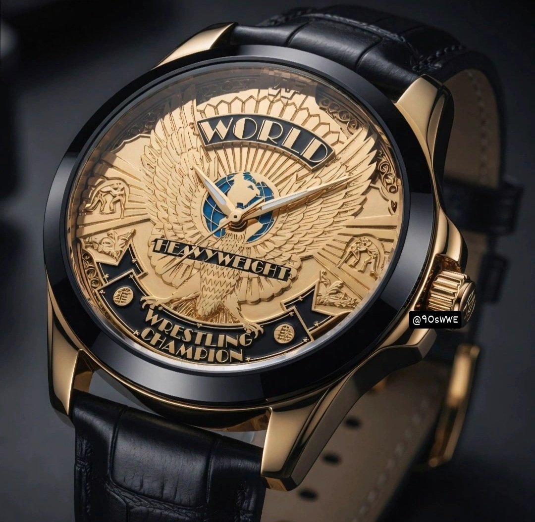 90sWWE's tweet photo. Custom Winged Eagle watch 😍 https://t.co/O4rM2AY1Yb