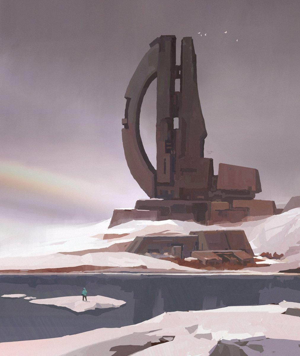 markzhangart's tweet photo. winter expedition series... https://t.co/sDmxG1NNE6