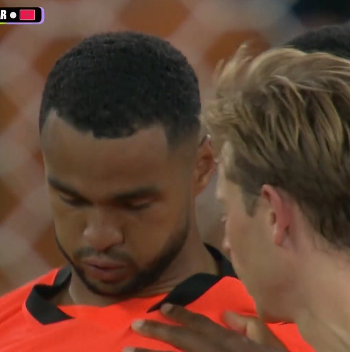 TouchlineX's tweet photo. 🤍🥺 Cody Gakpo, you are a HERO to the whole of the Netherlands. A HERO to your family. A HERO to football:

• A few days ago, in the midst of the World Cup, Gakpo’s pregnant partner announced that, sadly, their baby had died during the pregnancy.

• Despite the sad news, Gakpo decided to stay with the Dutch national team to support the Netherlands at the World Cup.

• Today, he scored a goal in a very tough match against Morocco. 

• All his teammates ran over to hug him and began to cry.

THIS IS FOOTBALL. THIS IS WHY WE LOVE THE WORLD CUP. THIS IS WHY WE LOVE FOOTBALL... CODY GAKPO, WE’RE WITH YOU. 🇳🇱🤍