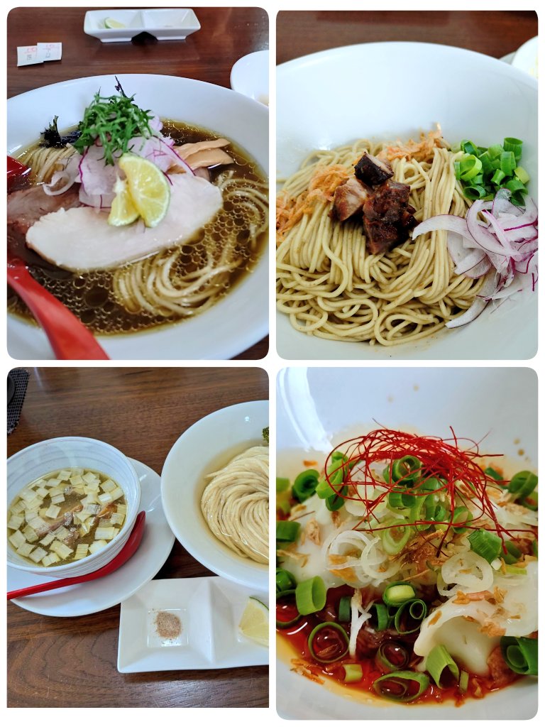 ruru_d's tweet photo. 『🍜麺屋むじゃき本店』茨.水戸市

✦冷製煮干しそば(6月限定)
✦昆布水つけ麺(塩)
✧海老和え玉
✧炙りチーズごはん

滑り込み！ラスト1食の冷製煮干しそばでした
濃いめの煮干しなのに澄んだスープ　今まで食べた中でも上位の煮干しラーメンで、昆布水つけ麺同様レギュラーメニューにしてほしいです https://t.co/w5GvtdIub9