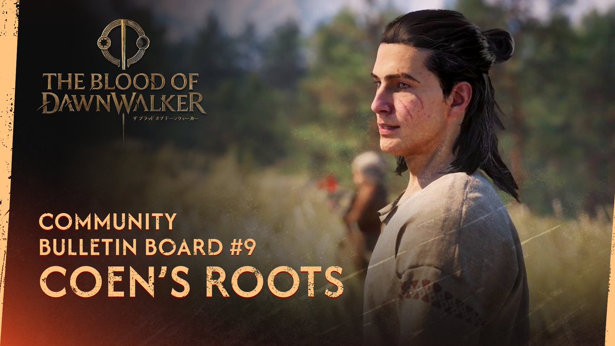 DawnwalkerJP's tweet photo. 新作ゲーム『The Blood of Dawnwalker』のコミュニティ掲示板#9を公開しました。

今回はコーエンのルーツについて紹介しております。
https://t.co/DTLp5LazlG

STEAMニュースでは過去のコミュニティ掲示板もご覧いただけます。
#TheBloodofDawnwalker https://t.co/SD3vcGgUFt