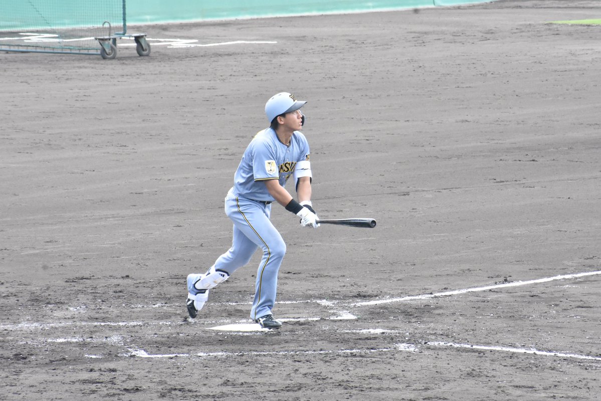 daily_kasai's tweet photo. 立石選手、栗林投手から四回に逆転の2ラン！
復活に向け、豪快なアーチでアピールしました。 https://t.co/k2t1uZ6A2I