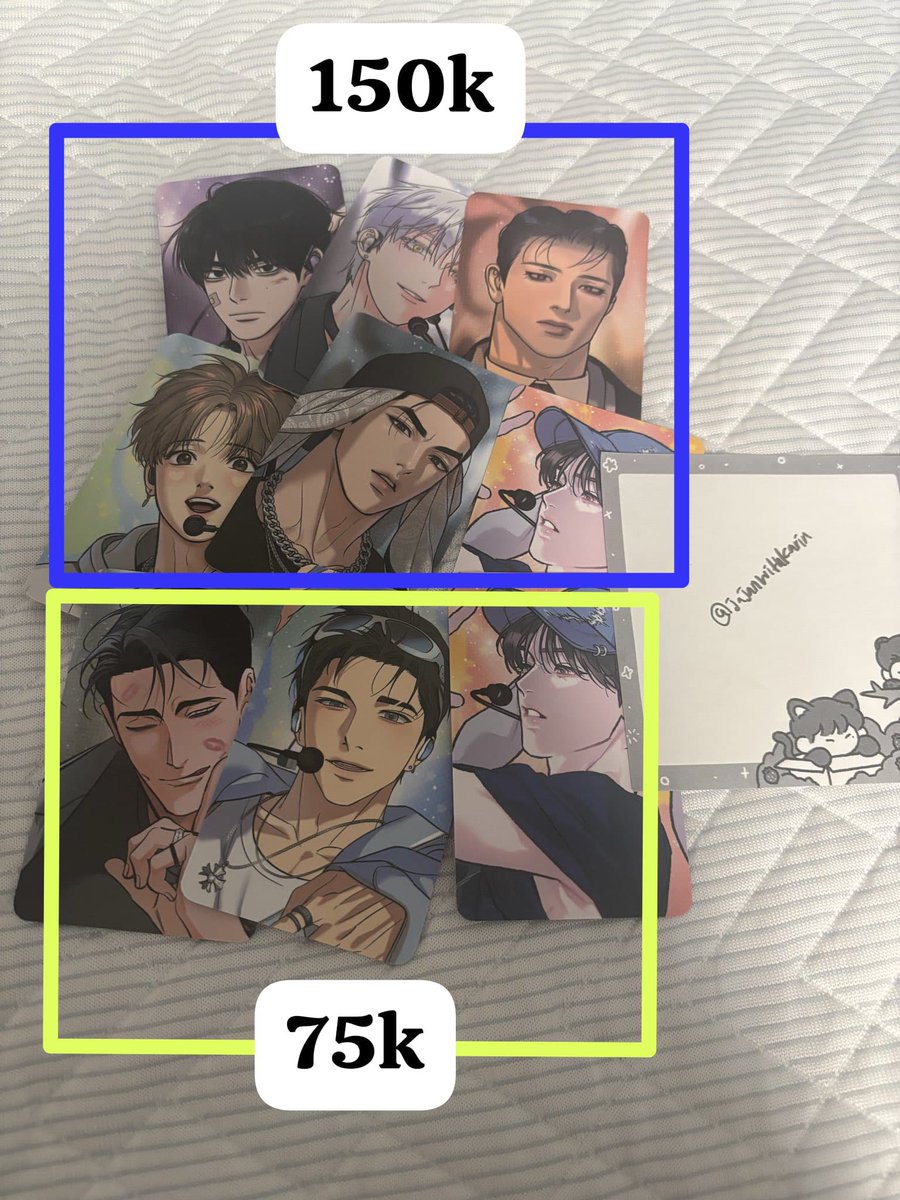 jajanwithkarin's tweet photo. WTS Photocard Sparklz

✅ Harga bersih INA
✅ Secured

Bisa DM yg mau

tags lezhin sparklz 

#warungbl #warungmanhwa https://t.co/Z00IyCVCU6