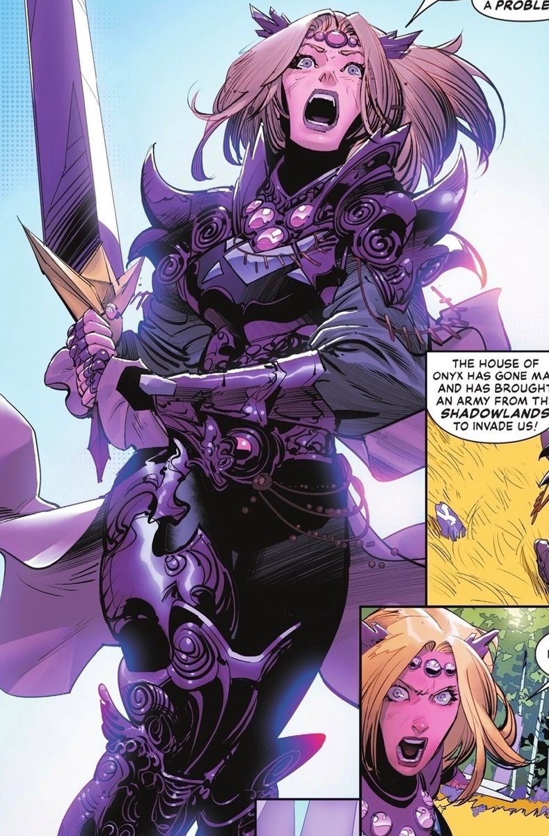Keshazatara1's tweet photo. One of DC’s most underrated magical girl’s: Amethyst, Princess of Gemworld https://t.co/1tQIVxfytz