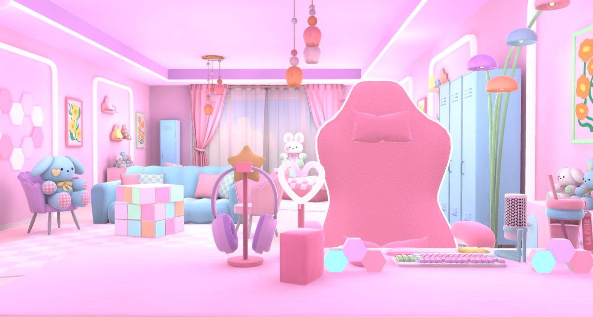 lafille_3dcg's tweet photo. 🎨Warudo背景テスター募集🎨
Warudo向け配信背景『Sweet Gaming Room』のリリースに伴い、テスター様を【3名程】募集します

📌スケジュール
・応募期間：6/30(火) 〜 7/3(金) 18:00
・テスト期間：7/4(土) 〜 7/12(日)

📌応募方法
本投稿をRP + リプライ

📌依頼内容
・Warudoへの導入テスト
・アバター込みの写真 or 動画撮影（1点〜）
・��単なアンケートへのご回答
※撮影した画像等は商品ページに掲載予定

📌テスター報酬：本背景の製品版

ご応募お待ちしております🌷

#Warudo #VTuber  #配信背景