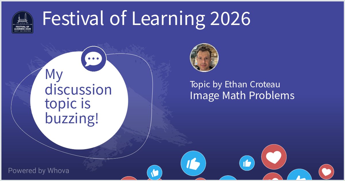 ecroteau's tweet photo. Wow, my thread is on fire! 🔥🔥🔥 Check out the discussion on the event app. #FestivalOfLearning #AIED #EDM @LearningAtScale - via #Whova event app https://t.co/QMa9fhHbpc