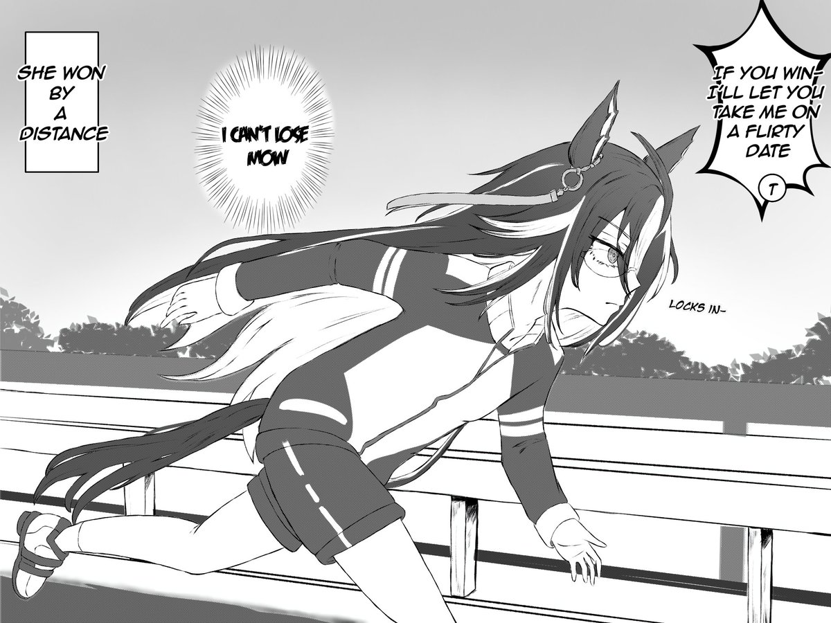 Kaeru_loscann's tweet photo. [Manga]

Dream Journey's Love-Come is a Joke

(Chapter 1 - A Winning Ticket)
1/2

#umamusume #ウマ娘 https://t.co/KvjFAzD8f3
