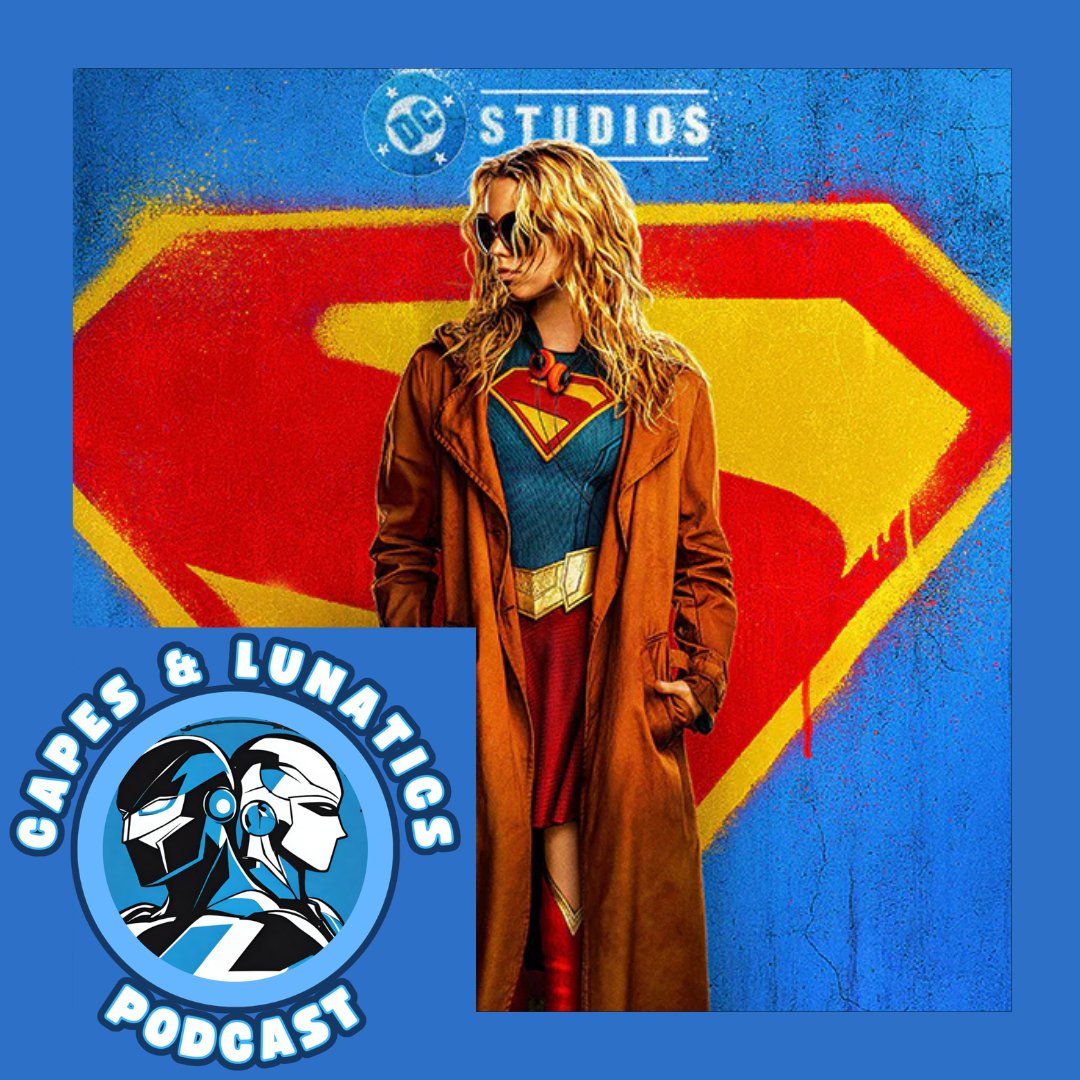 CapesLunatics's tweet photo. Capes &amp; Lunatics Podcast Episode #481

This episode your team of Phil and Lilith review the new #Supergirl movie.

🍎 Apple Podcasts: https://t.co/klG1HeZhyJ

🎧 Spotify: https://t.co/XB3t2sepRc

▶️ YouTube: https://t.co/x9h2jljE9T

▶️ YouTube: https://t.co/odmzDhxMsC https://t.co/FZJHyFh0R7