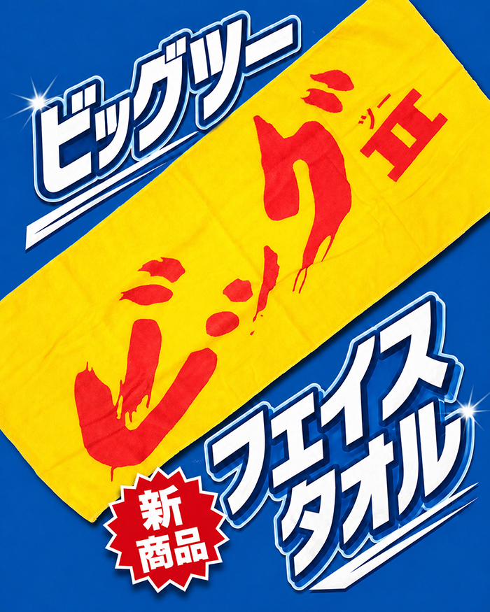 ビッグツー フェイスタオル 新登場！ ＼ あるようでなかった