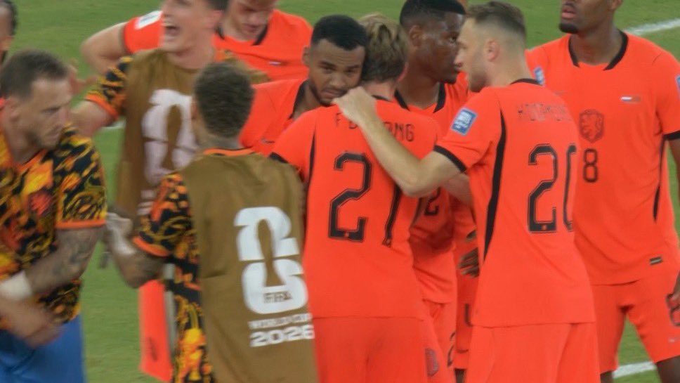 NoodleHairCR7's tweet photo. I absolutely love how all his teammates were right there hugging and consoling him

Some things are bigger than football ❤️ https://t.co/fm9Ewwbf6m