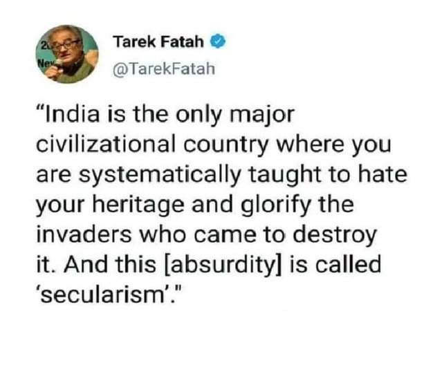 coolfunnytshirt's tweet photo. Daily reminder of the biggest scam of India post Emergency - Indian secularism. https://t.co/DtVvRg4i1t