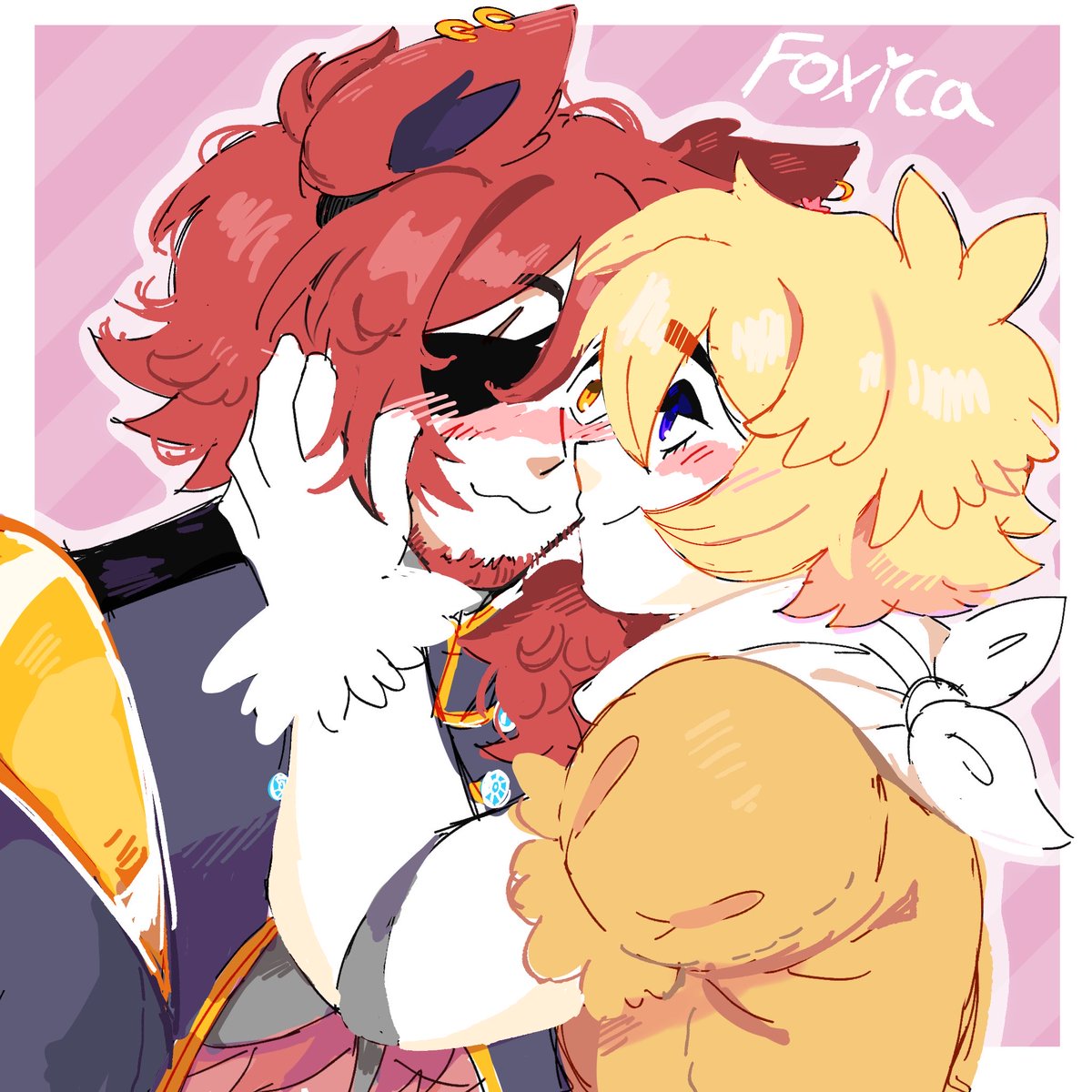 Cloudy_Kyuu's tweet photo. foxica in the big 26? Crazy.
#fnaf #FNAF擬人化 #foxica https://t.co/BUp6yyuXux