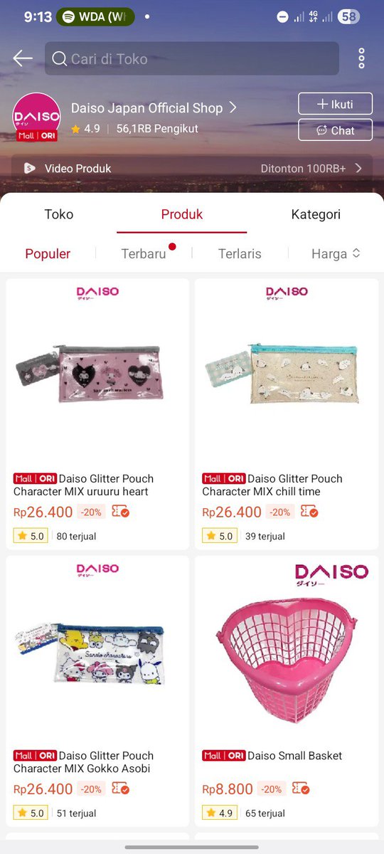 dyexpl0rer's tweet photo. HAHHH KOK BARU TAUU SIH??? DAISO JAPAN UDH ADA DI SHOPEE?? DENGAN HARGA SE-MURAH INI?!?!?! REALLYYY?? https://t.co/G6DxWbBsUW
