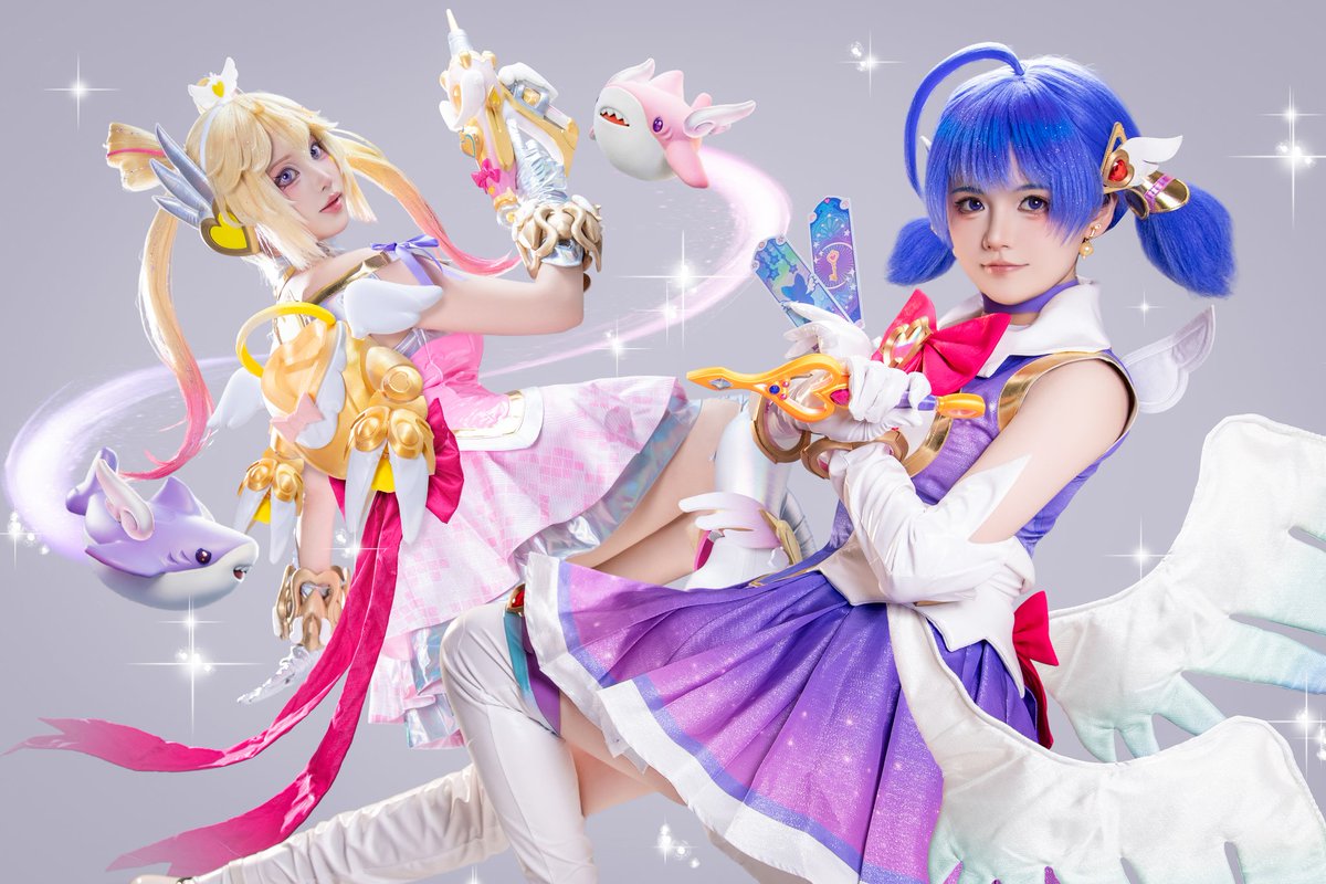 lang_bai93278's tweet photo. #Overwatch 
#overwatchfanarts
#overwatchcosplay 
Healers cross-healing✨
Mahou Shoujo❤️
Kiriko:🐺ME
Juno:May https://t.co/eciSsuOZoF