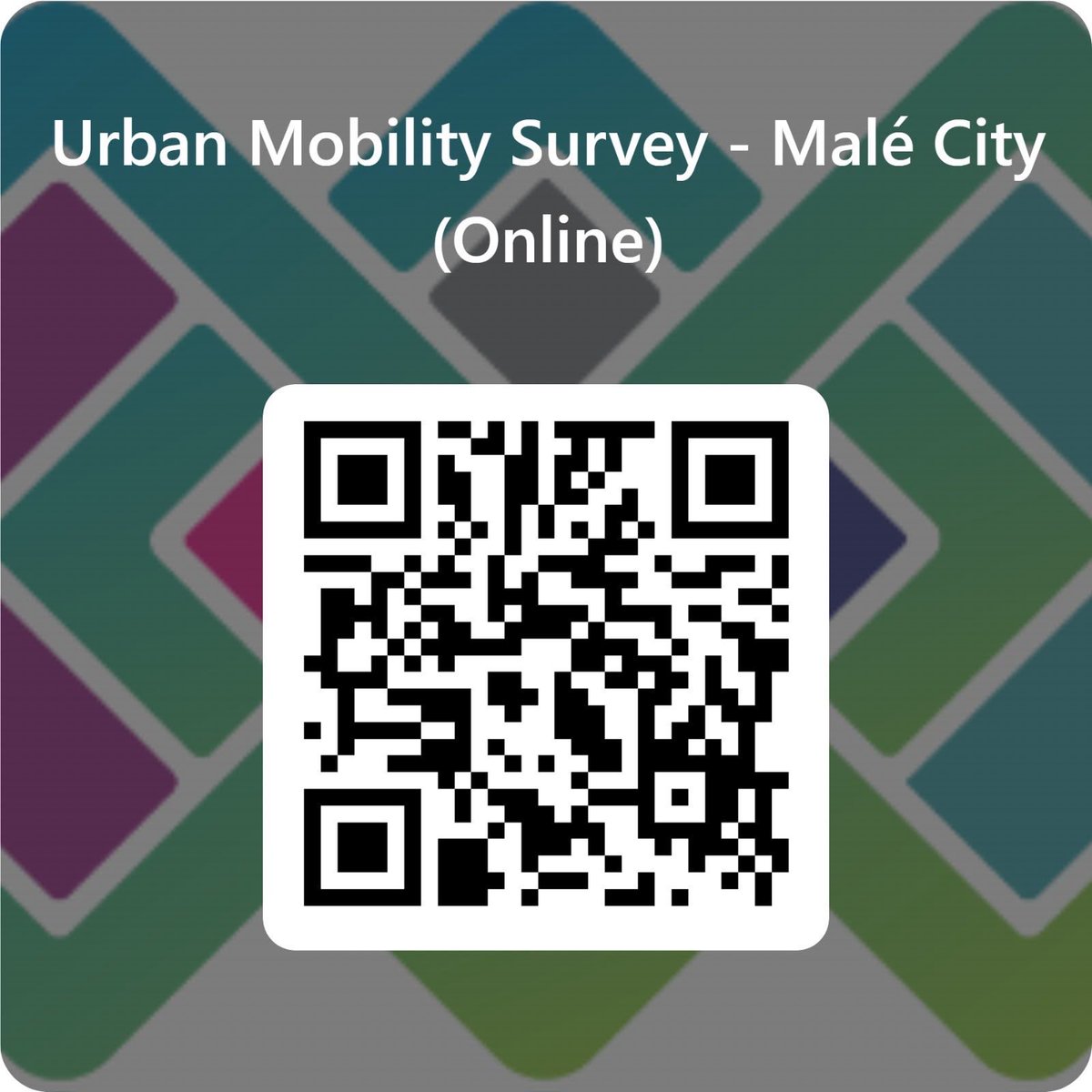 adamazim's tweet photo. Help Us Decongest Malé! 🚦
The Malé City Council, in partnership with UNESCAP, is working on a new Urban Mobility Plan to improve traffic and travel for all residents. We need your feedback to get it right.

If you live in Malé City, please take 10 minutes to share your commute experience by scanning the QR code above or the link below.

https://t.co/CkXcErEWG8

Your responses are anonymous and will directly help shape future solutions for our city. Please share this with your friends and neighbors!

#MaléMobility #DecongestMalé #MaléCityCouncil #UNESCAP