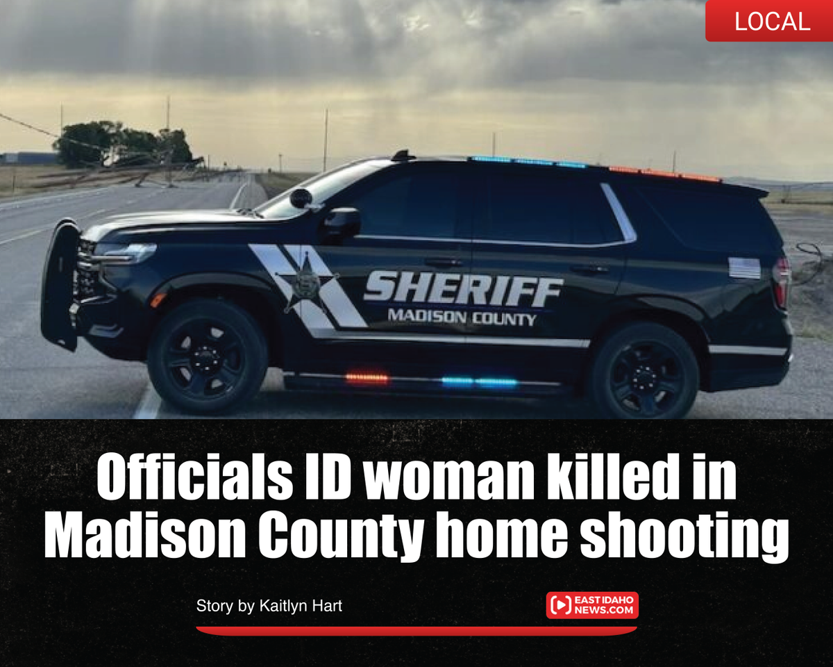 EastIDNews's tweet photo. A woman has died after she was shot in a home near Rexburg on Sunday night. The Madison County Sheriff’s Office has identified the woman. ⬇️

https://t.co/7q48qABQrI

Story by @NewswithKait #EastIdahoNews #MadisonCounty #PlanoIdaho https://t.co/05XbUAO1Y3
