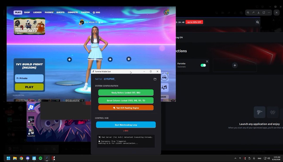 Moskfv's tweet photo. Best tool to get Qatar servers 
@scarycxsh @nexostoregg https://t.co/wa9rYkf67Y