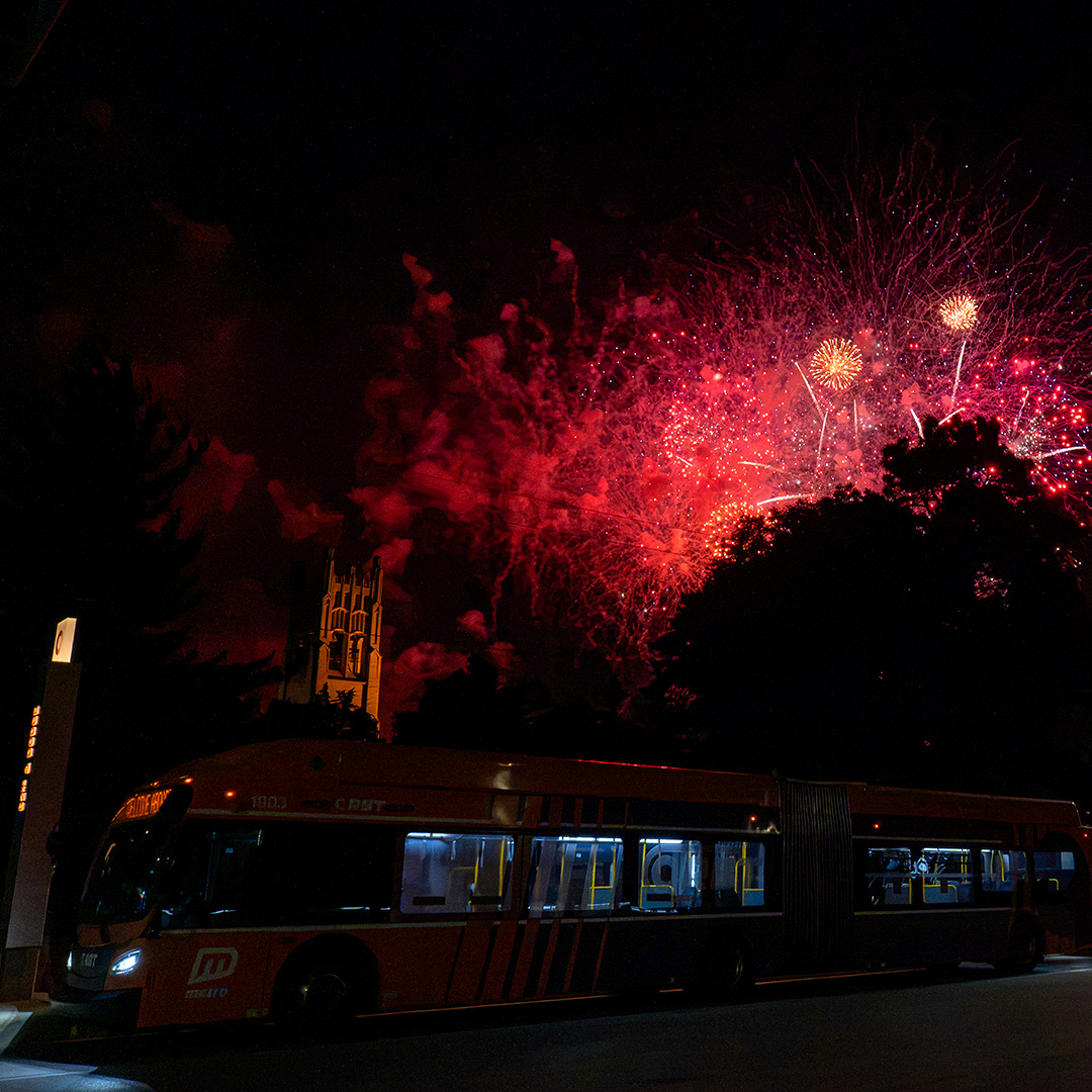 rideORBT's tweet photo. Omaha had quite a blast at the Memorial Park Concert 🎆
Thanks for making ORBT the first and last part of your night out! https://t.co/W07rnH9MZb
