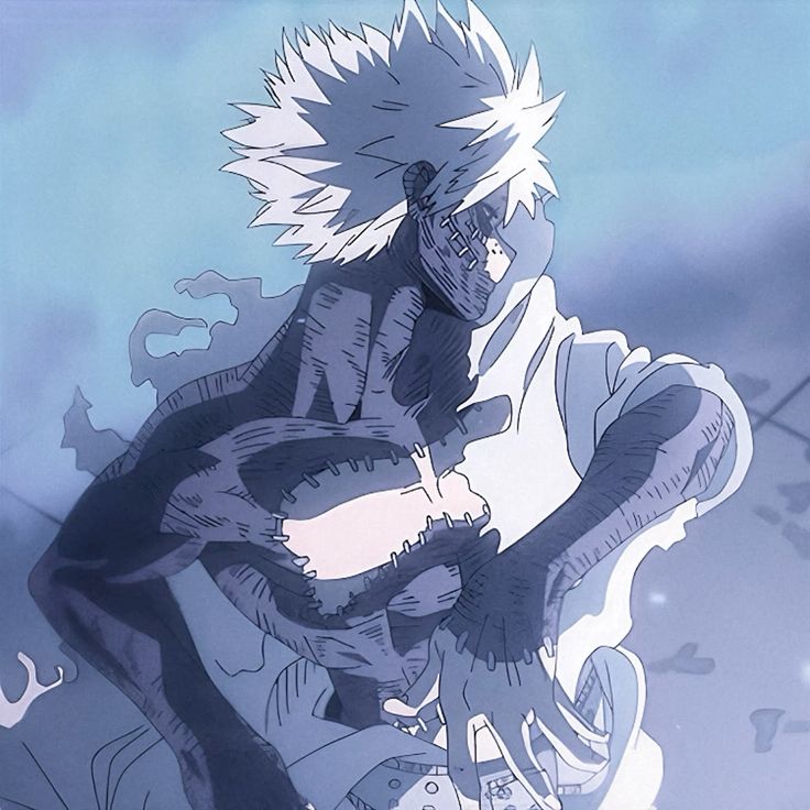 Bread_pudding_'s tweet photo. The fact that Dabi shows off his scars and wears revealing clothing can definitely be interpreted as him wanting the world to see how much Endeavor fucked him up and I do think that's one of the main things he wanted to convey by showing his body off
But hear me out on another prospective with this whole situation. 
The fact that in the first season he wore clothes that hid his body more and the fact that when he was a kid he hid the fact that he got scars from his father leads me to believe they could be a way to show his openness and his real self. 
When he first got the scars he hid them as to not seem weak and less then by Endeavor, later on when he was a teen and then an adult he got more and more scars but he still hid most of them. If they do connect to openness and his real self it would make sense, he wasn't Touya anymore and at that point Dabi was repressed too, he didn't really show his real emotions until the live stream where he exposed Endeavor. 
His scars were on display for the world to see and that was a turning point, once he identified himself as Touya he became much more comfortable with showing his real self and we could see that, gradually, his outfit began to show his body off more thus exposing and showing his willingness to display his real self.