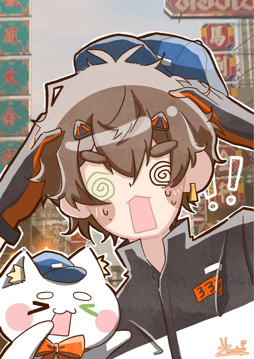 stillzomday's tweet photo. 今日も仕事が忙しい
#AlbanKnoxArt https://t.co/u6AoWQQFsK