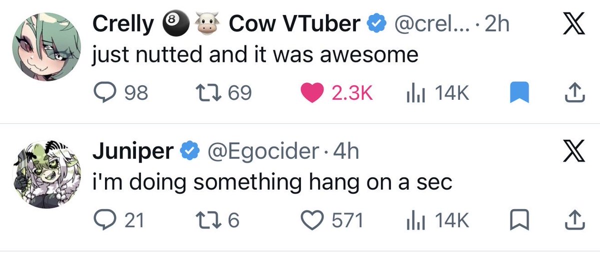 NYAANNIEE's tweet photo. why does every vtuber I follow tweet like this https://t.co/dsHoVJEu1r