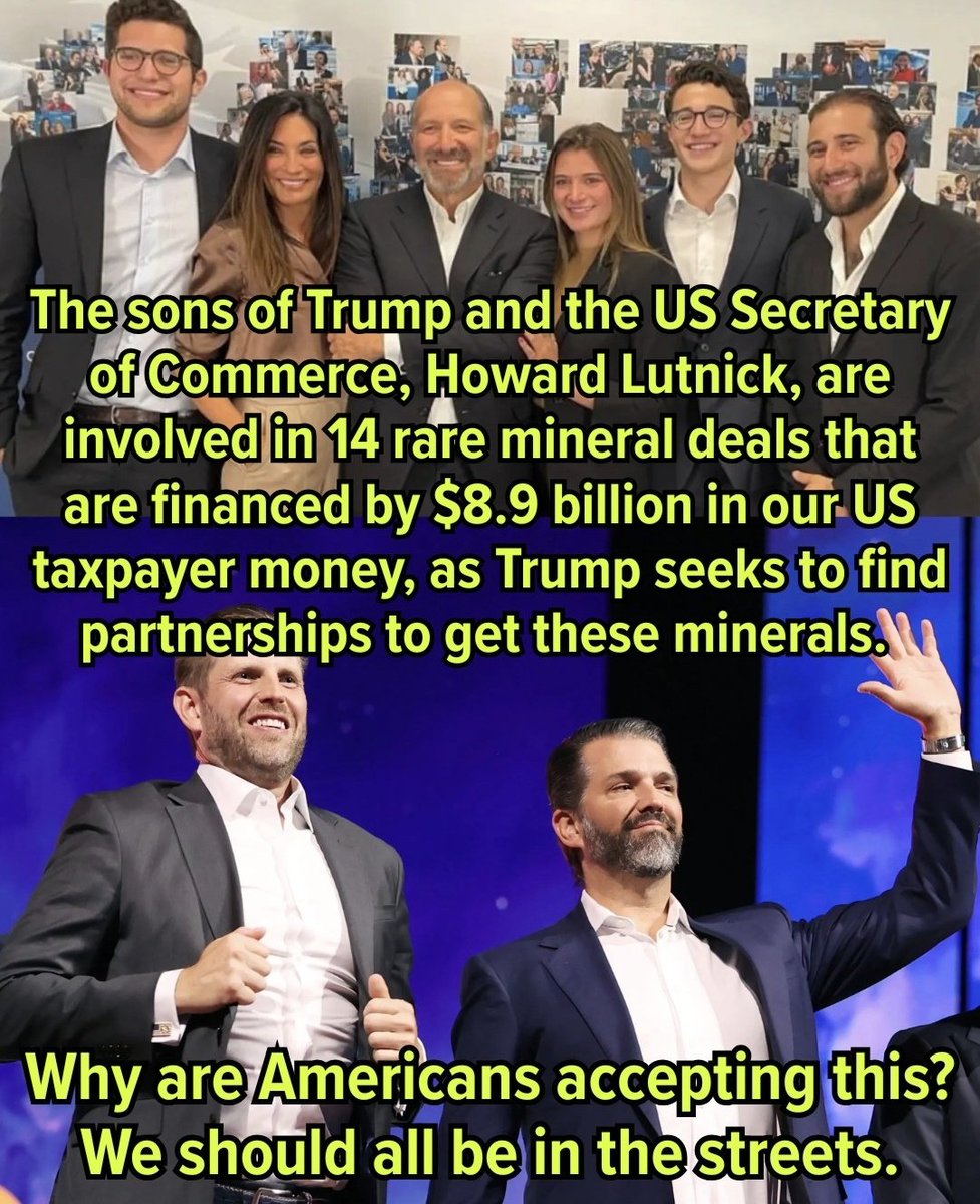 glenn_tunes's tweet photo. ASK YOURSELF THIS SIMPLE QUESTION AMERICA,  WOULD YOU STILL DO NOTHING IF IT WAS THE OBAMA OR THE BIDEN FAMILY 🤷 WHERE IS THE OUTRAGE 😠 https://t.co/mdmgBtzqgx