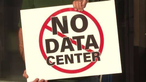 DGirlinTX's tweet photo. @SenSanders Shut up, Bernie. 

Why aren’t you doing anything to STOP THE DATA CENTERS????!!!! https://t.co/wCXgEokDvO