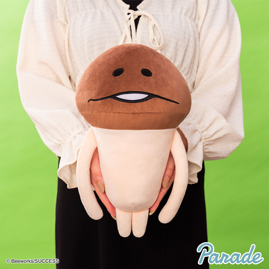 おさわり探偵 なめこ栽培キット(@nameko_nnf)より なめこBIGぬいぐるみ