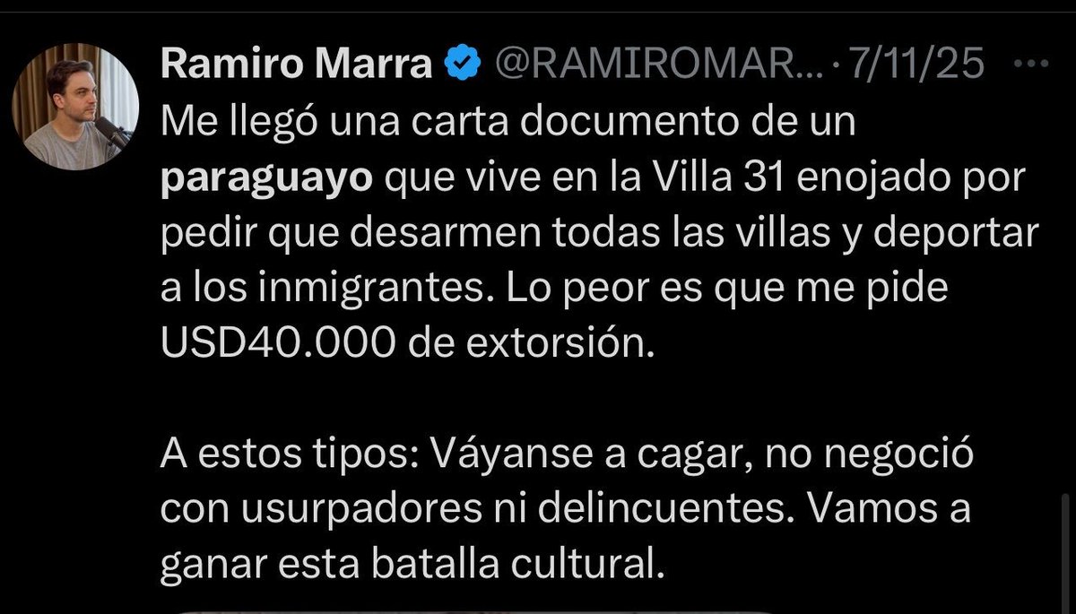 Cosacoapie's tweet photo. @RAMIROMARRA Otario. https://t.co/iZVzUVz2P0