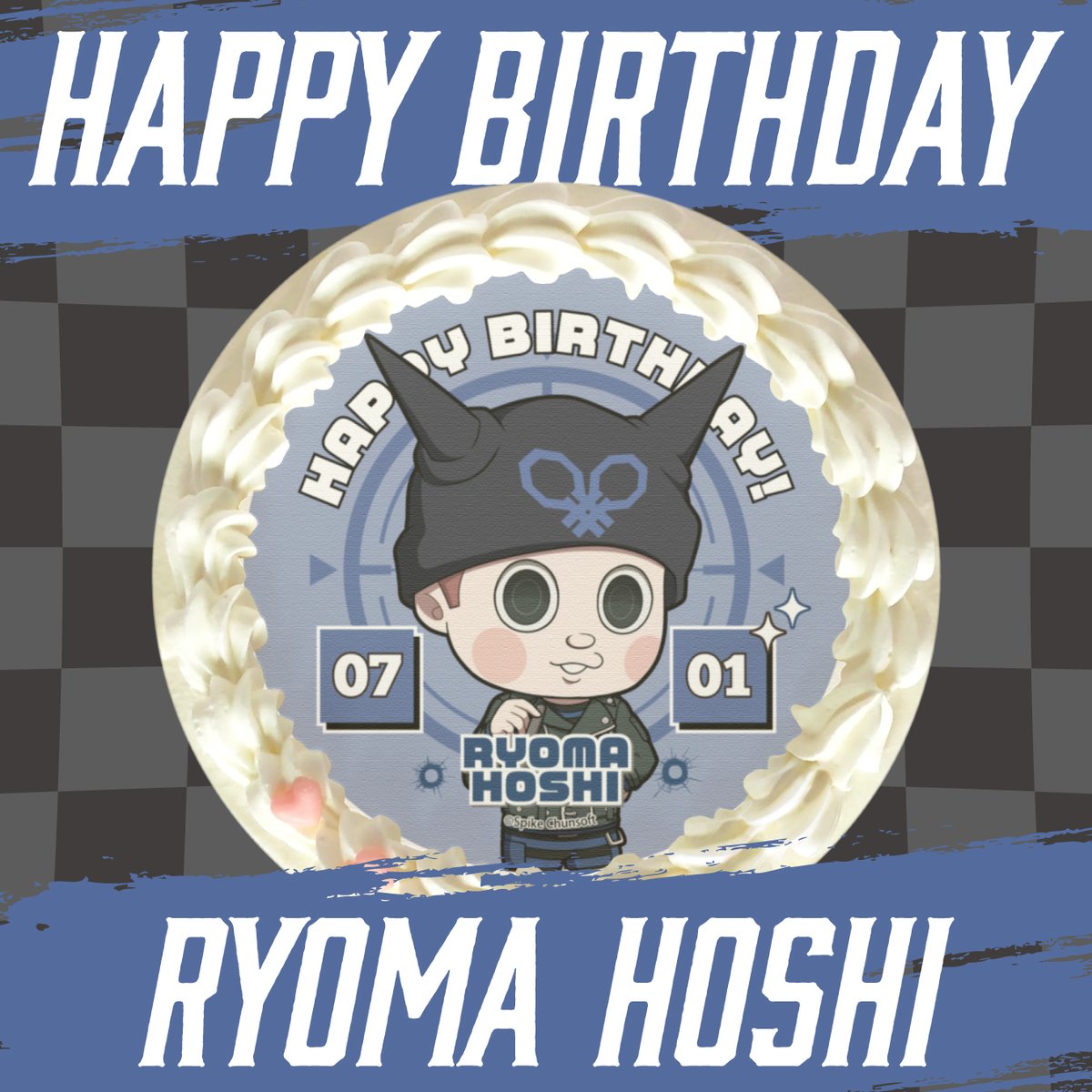 happypriroll's tweet photo. #ダンガンロンパ シリーズ 
本日7月1日は超高校級のテニス選手 #星竜馬  くんのお誕生日🎂🎉

HAPPY BIRTHDAY🎂 
素敵なお誕生日になりますように🌟
https://t.co/USgHp5D303

#danganronpa 
#星竜馬生誕祭2026 
#星竜馬誕生祭2026 https://t.co/1tmfp6jM7T