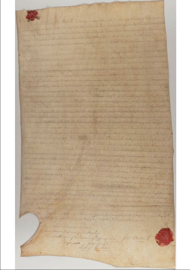 TheReclamare's tweet photo. For Ontario, this is the original surrender of the Grand River lands by the Mohawks in 1798 - gonna have to trust me on this one, LOL

Here is a link to a copy written https://t.co/IrgEYMqX2x https://t.co/R6A28zUDG6