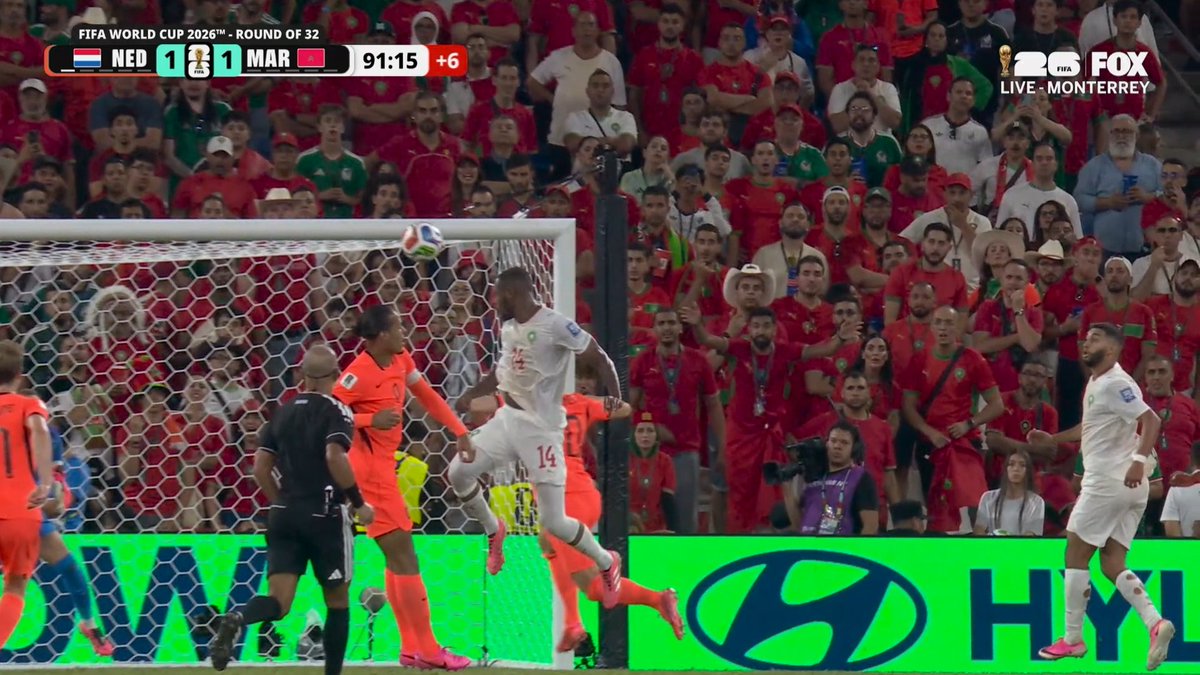 Hazel_LM10's tweet photo. GOAL || 90' || ISSA EQUALIZES⚽

NETHERLANDS 1-1 MOROCCO 

#NEDMAR
#mundialdefútbol2026 https://t.co/cBBGzKB26b