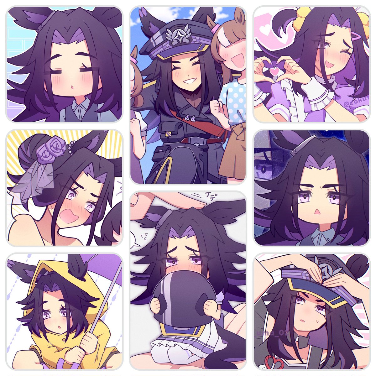 cokuto_uma_02's tweet photo. #今月描いた絵を晒そう
今月もいろんなメノが描けて楽しかったです！🥰💕💕 https://t.co/Xb7xeAvhxI