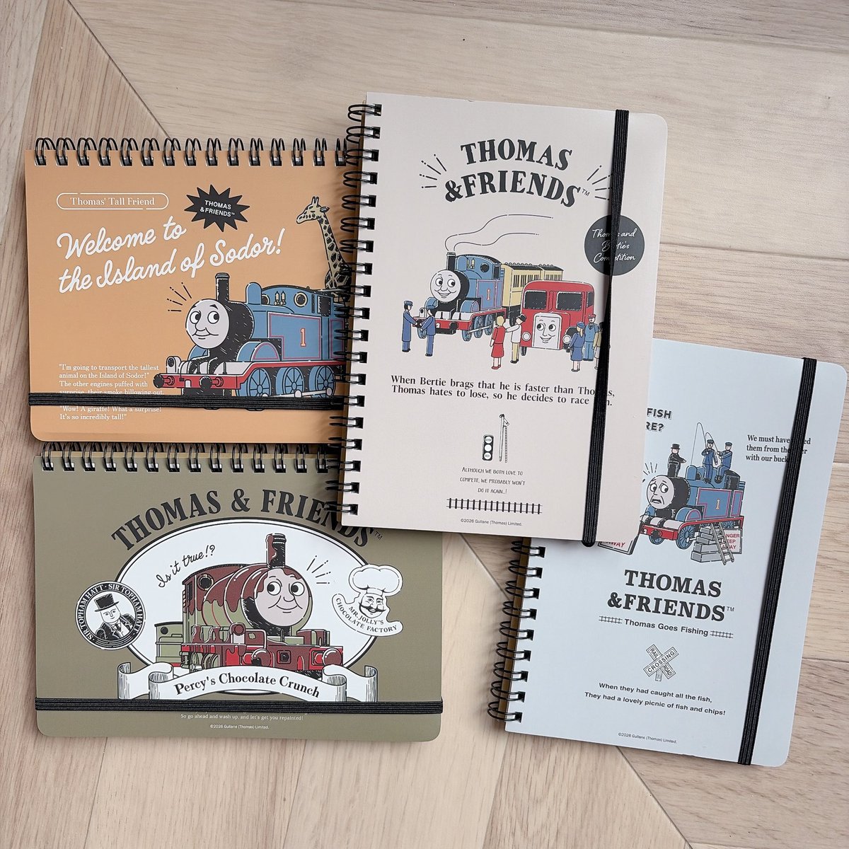 きかんしゃトーマス 新商品のノートをご紹介🚂 方眼は綺麗な文字が書き