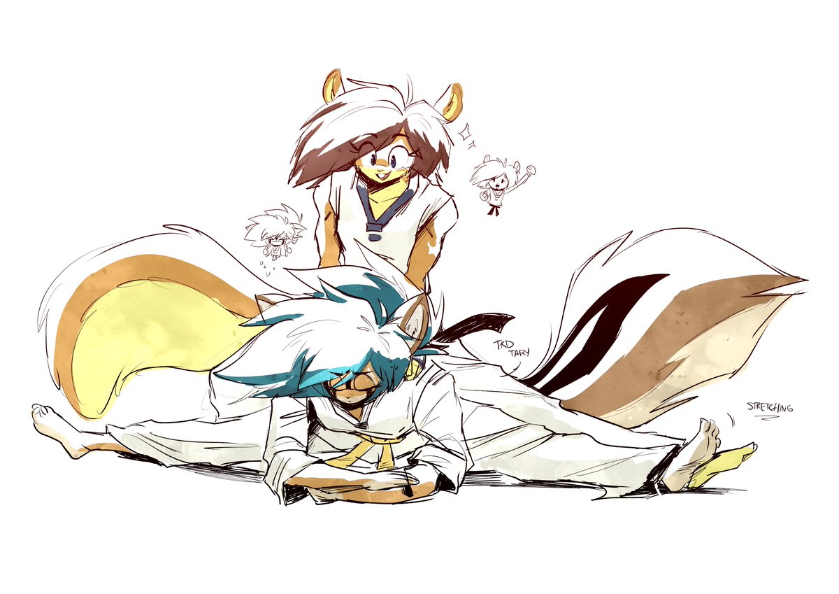 KrimaBrawls's tweet photo. Got help for some TKD stretches
(ft. Kim @JuliusB8) https://t.co/usVIKWTUMA