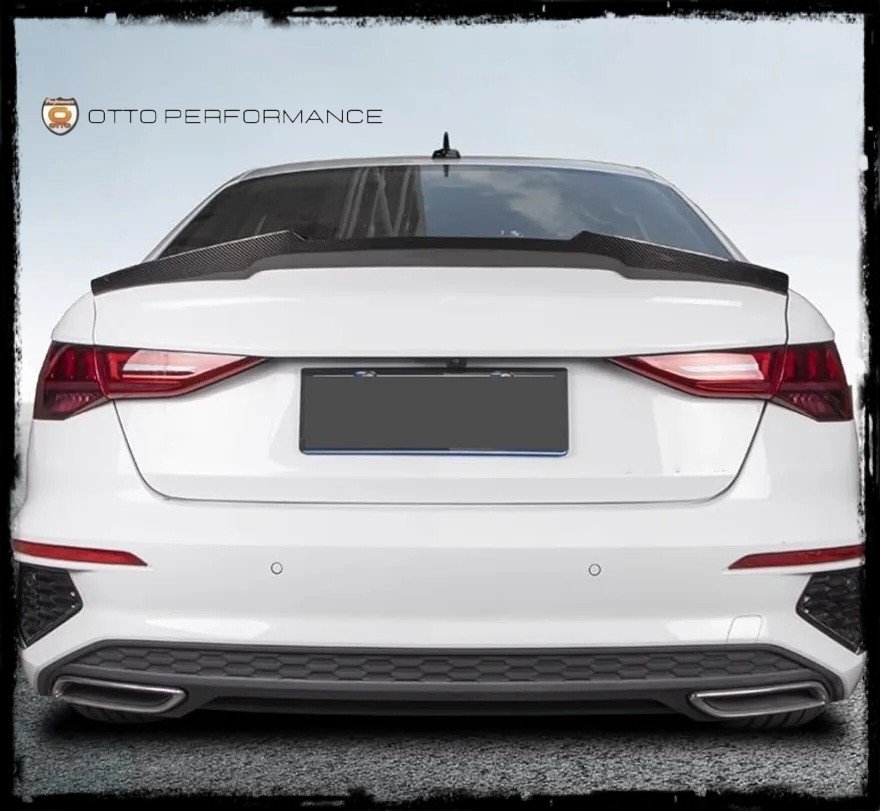 OTTOPerformance's tweet photo. FIBRA DE CARBONO 

ALERON TRASERO AUDI A3/S3/RS3 8Y SEDAN EN FIBRA DE CARBONO

PARA: AUDI A3 SEDAN, S3 SEDAN Y RS3  DEL 2021+

1. Color: negro
 
2. Material: fibra de carbono
 
Más información en https://t.co/8FlOskLhag https://t.co/T2G4gtwucc