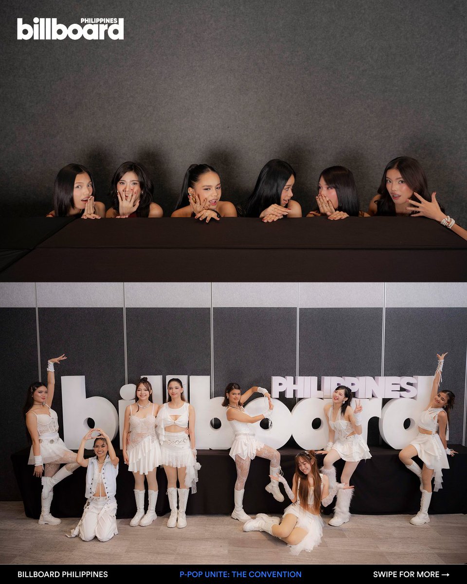 BBPHOfficial's tweet photo. From rising stars like XONARA and VVINK to established acts like ALAMAT and even P-pop progenitors the SexBomb Girls, P-POP UNITE: The Convention crossed generations and sounds, bringing together an entire movement focused on pushing OPM forward and beyond our shores.

Here are more offstage moments from the event, as seen through the lens of photographer Shaira Luna (@shairaluna).

Read more here:
https://t.co/FTKOVvz06j

Special Thanks to Tiktok Philippines as our Official Streaming Partner.

#BillboardPH #BillboardPhilippines