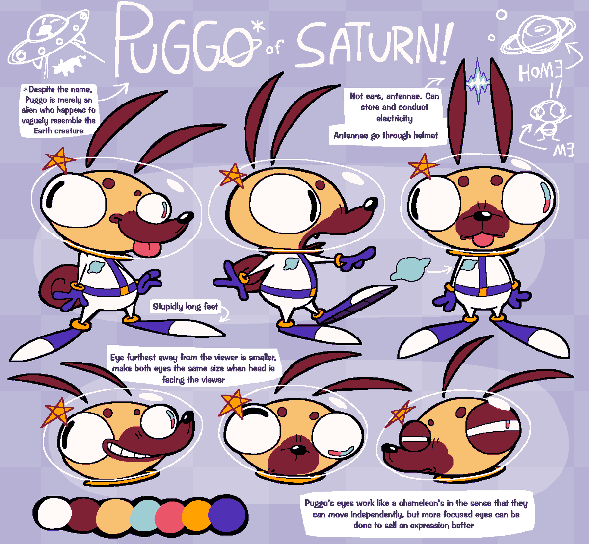The_ExtraRare's tweet photo. small ref sheet of the guy in my pfp. you know https://t.co/KezvtHtiu3