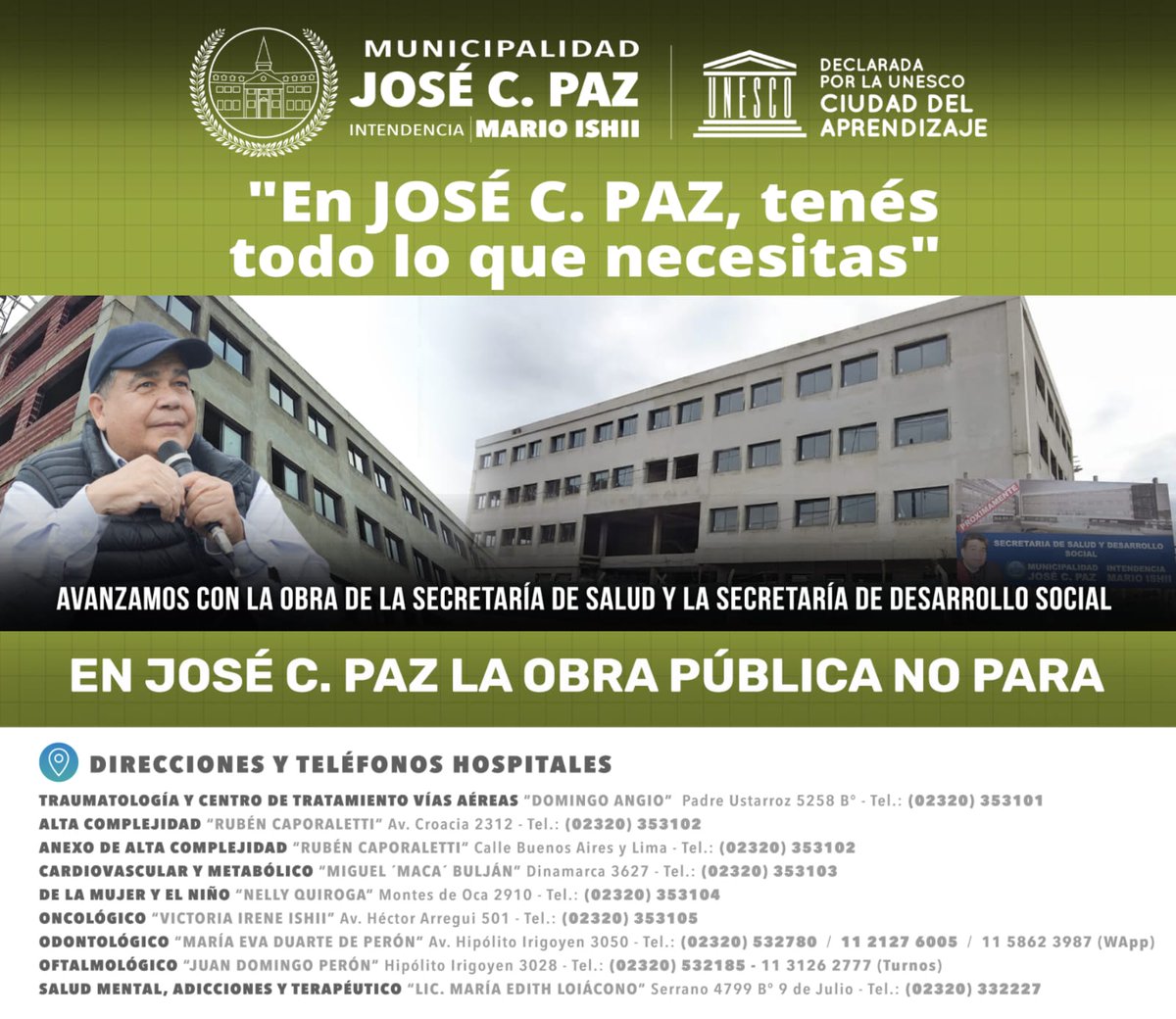clikear's tweet photo. EL VIVERO MUNICIPAL DE JOSE C PAZ REALIUZA VISITAS EDUCATIVAS PARA COLEGIOS DE PRIMARIA
En este caso visitaron el Vivero alumnos de 1°A y 1°B de la Escuela Primaria n°6 de #JoséCPaz. Se mostrò el proceso de la producción y el cuidado de las diversas especies. @ishiiargentina https://t.co/PwI7E3Lh9Z