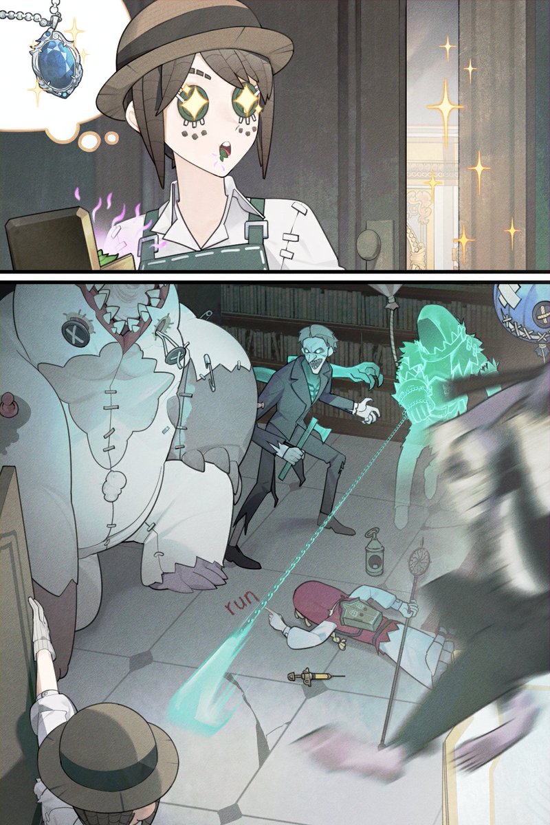 EmmaIdentityVJP's tweet photo. お宝発見なの♪
……
お宝より先に、
エマが見つかっちゃったの😖

#IdentityV #第五人格
#第五で一攫千金
#エマの日常 https://t.co/7zxKhaDXMZ