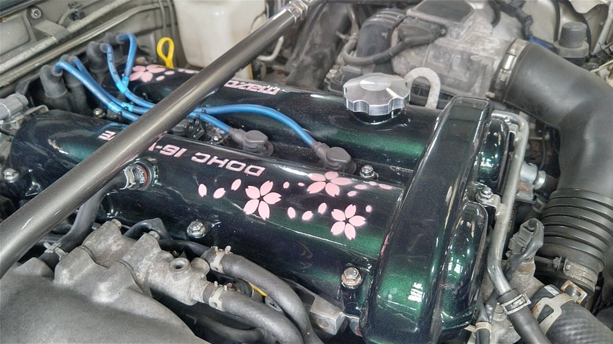 Motor_Throne's tweet photo. しかしこの車、どこを見てもかわいいな(笑)
しかしこれを塗ったのがオレということが(お金のためなら～ https://t.co/EJTakiOx9W