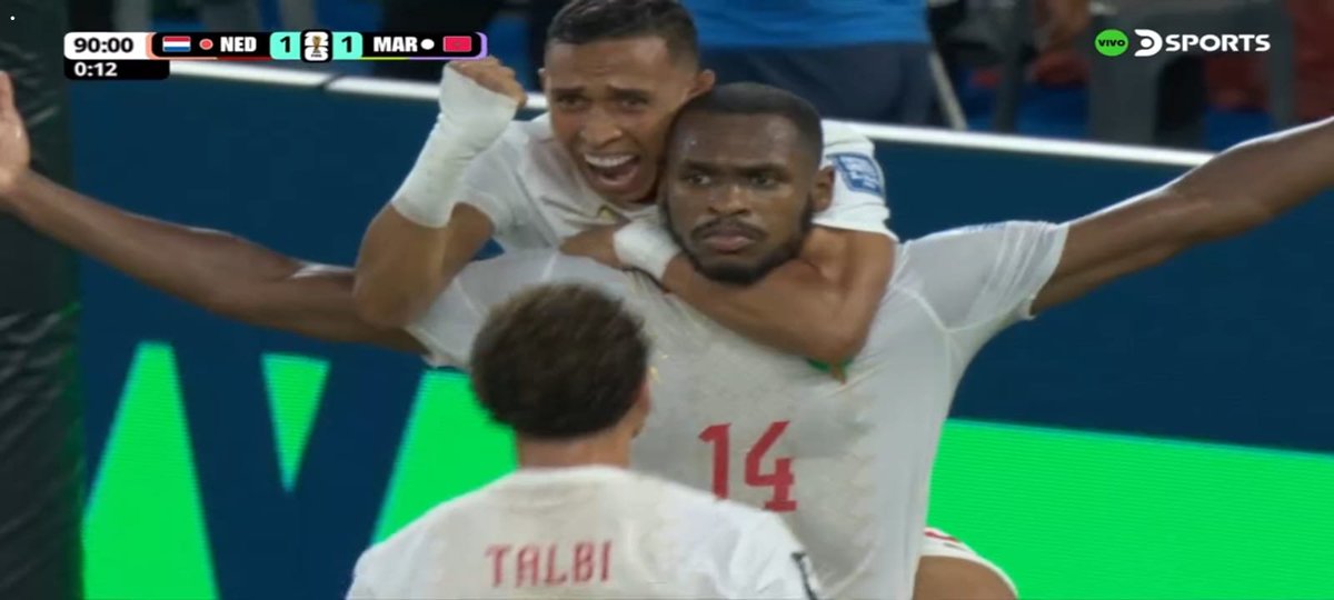 ke7kiptoo34524's tweet photo. #FIFAWorldCup #Mor #WorldCup2026 #Football #Soccer #Goal #FootballFans #KE7 #KE7Winning #KE7Family #Viral #Trending #MatchDay 
The play is not offer yet Morocco  equalize here ISSA Diop .. Fulham defender. Fires a header like a shot to top corner after Talbi assist bdo mambo haba https://t.co/8snm067BmJ