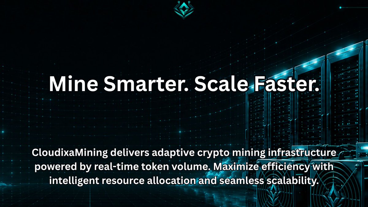 cloudixamining's tweet photo. Reliable system monitoring &amp; secure architecture: Key pillars of the CloudixaMining ecosystem. Built for growth, engineered for security https://t.co/brB1JuTsyY