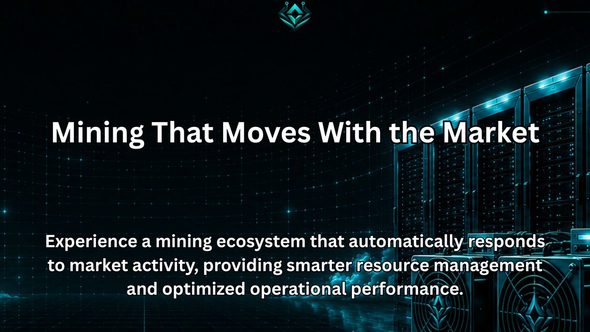 cloudixamining's tweet photo. Smarter resource management &amp; optimized performance. CloudixaMining ensures your mining operations keep pace with market dynamics. https://t.co/u3SB8JxxNv