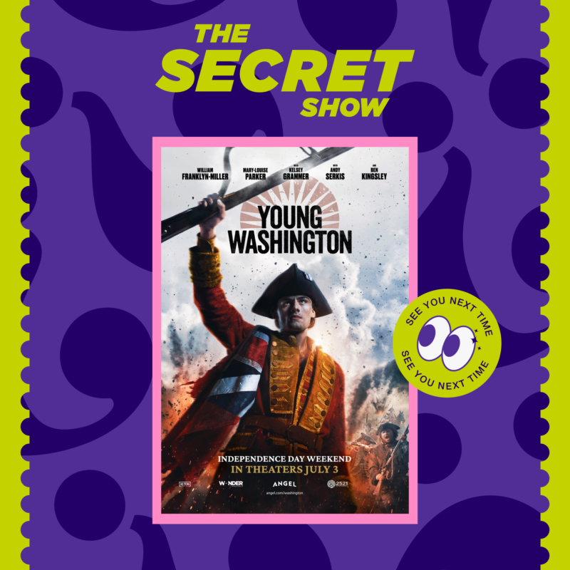 evocinemas's tweet photo. This week's Secret Show was. . .
ㅤ
Young Washington, which follows young George Washington as he tests his honor, loyalty and courage by fighting in the Revolutionary War. If you're feeling adventurous, make sure to stay tuned for our next Secret Show! https://t.co/NQYkwm82Ij