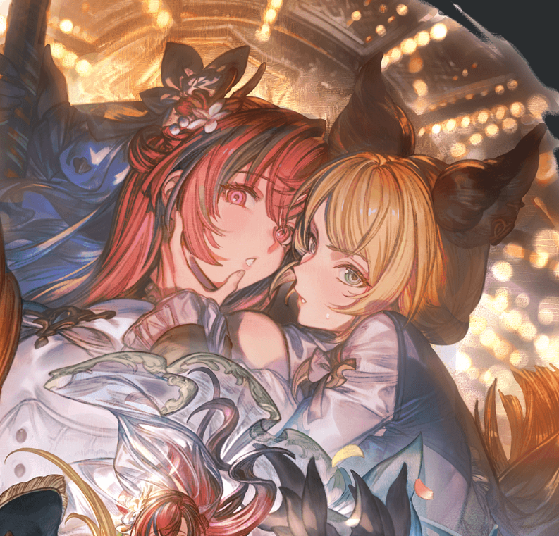 Lysts_Sin's tweet photo. just gal pals getting friend-married https://t.co/IagYrKqdm9