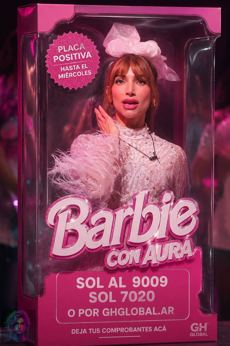 LagabyOk's tweet photo. DINÁMICA BARBIE CON AURA – 20K de votos
¿Ya votaste a la Barbie con más aura?

PLACA POSITIVA HASTA EL MIÉRCOLES
Votá:
 SOL al 9009
 SOL 7020
 o por https://t.co/FE5vIpS6fh

¡Dejá tu comprobante acá y compartí !

@SolangeAbraham 
#TeamSol #BarbieConAura #GH2026 #PlacaPositiva #SolAl9009 #Sol7020