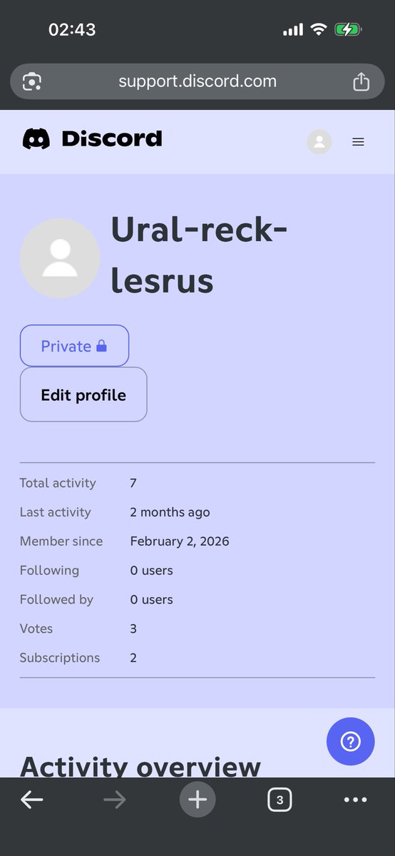 RecklesruS's tweet photo. Please help me I havent been able to log in to my account for 5 months @discord_support No one looks at my tickets the bot constantly answers and closes https://t.co/suNfDPPstc